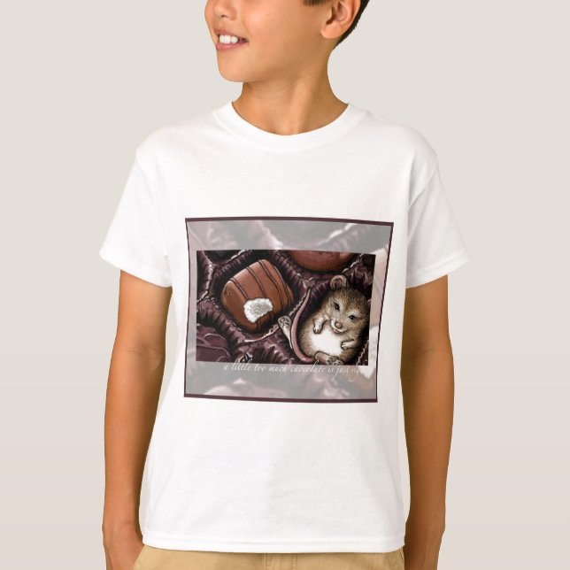 Mouse in the Chocolate Box T-Shirt (Front)