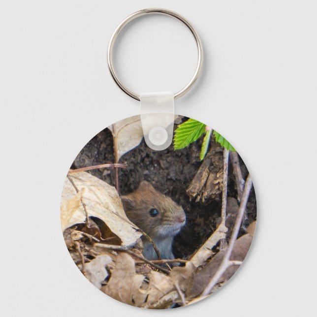 Mouse in the house key ring (Front)