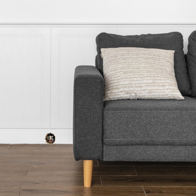 Mouse in the House - skirting board sticker (Mouse in the skirting board)