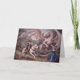 Mouse Knight Thank You Card