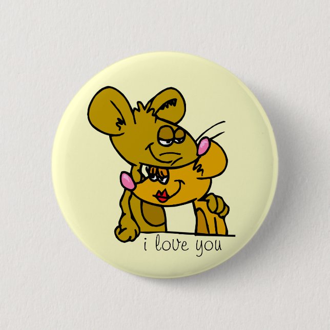 Mouse Love Button (Front)