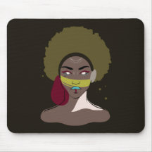 Mouse mat "Black Magic Girl"