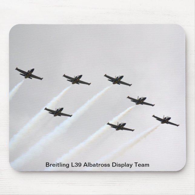 Mouse Mat - Breitling L39 Albatross Display Team (Front)