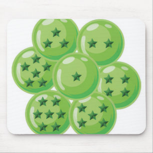 mouse mat dragon balls green