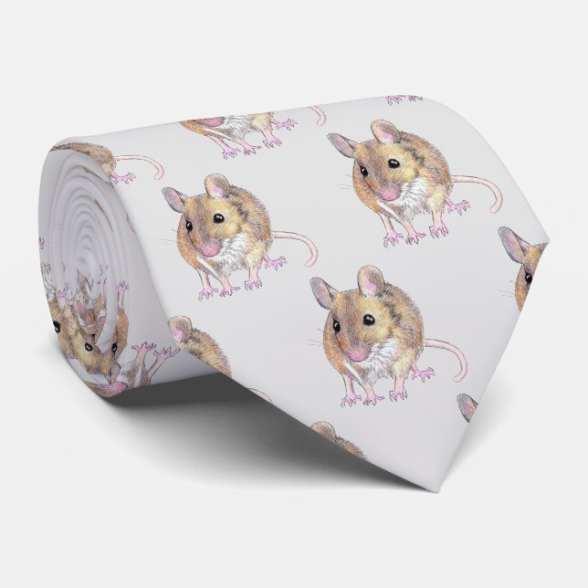 Mouse Neck Tie (Rolled)