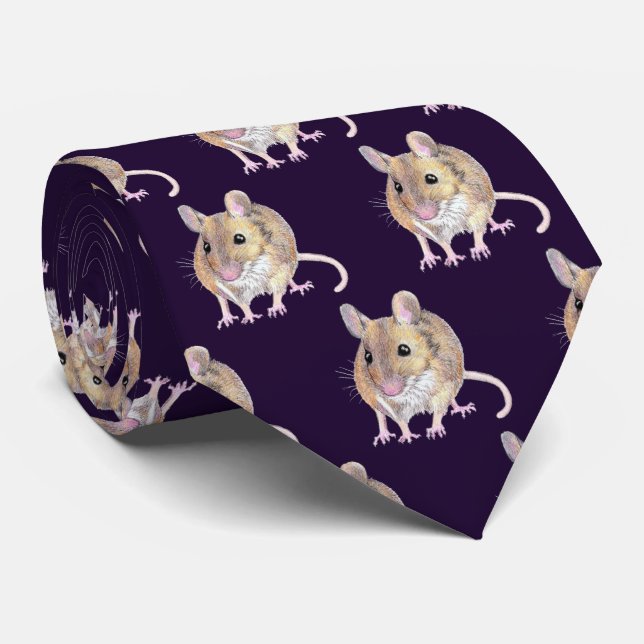 Mouse Neck Tie (Rolled)