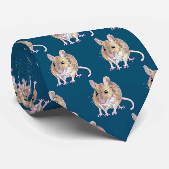 Mouse Neck Tie (Rolled)