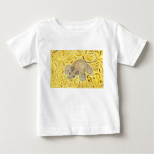 Mouse Nest Watercolor Baby T-Shirt