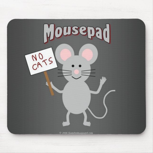 Mouse on a mousepad (Front)