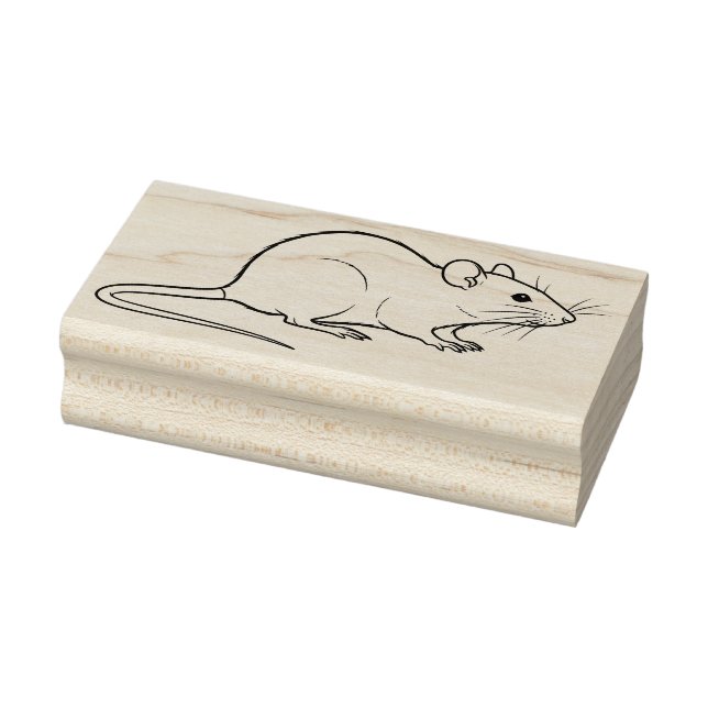Mouse or rat rubber stamp (Stamp)