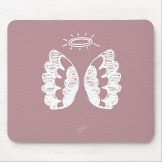 mouse pad angel pink