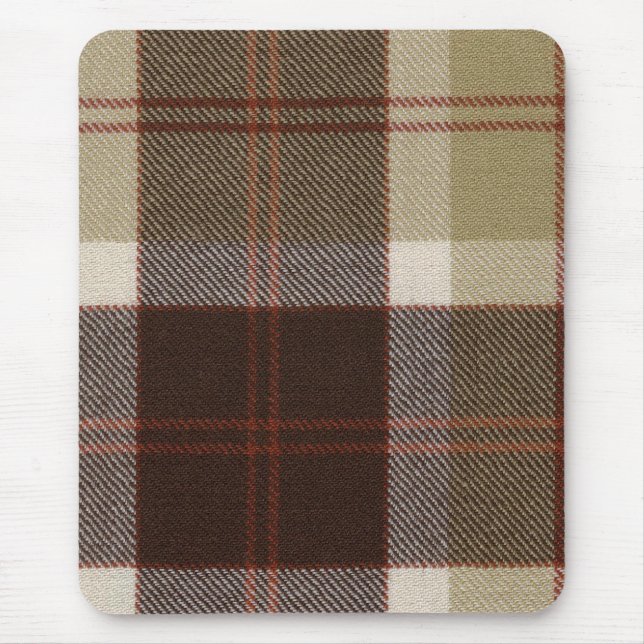 Mouse Pad Bannockbane Tartan Print (Front)