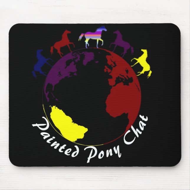 Mouse Pad black (Front)