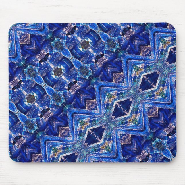 Mouse Pad Blue Chalcanthite (Front)