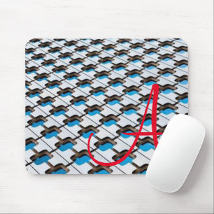 Mouse Pad Blue Gray