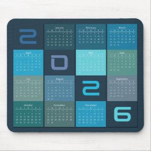 Mouse Pad Calendar