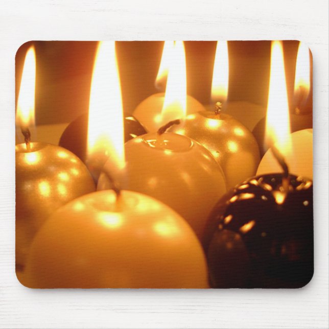 Mouse Pad - Candles (Front)