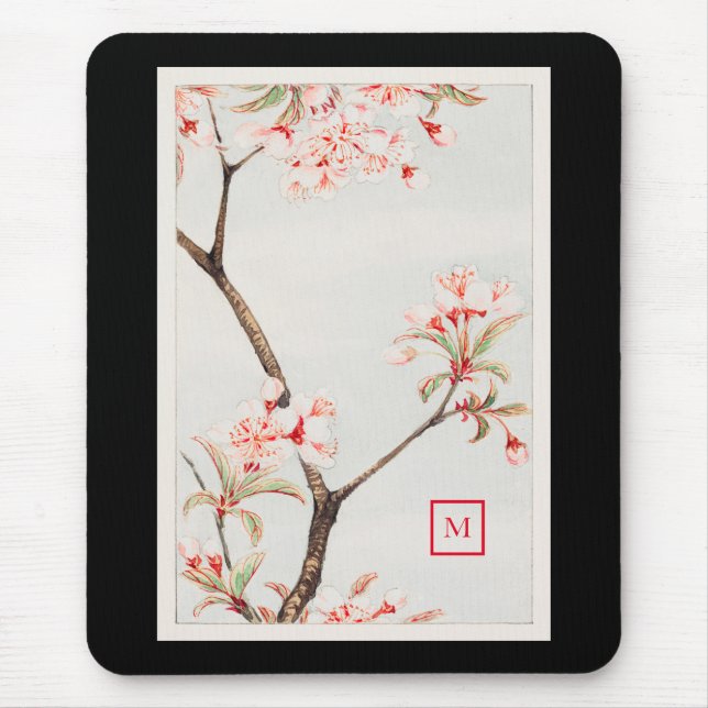 MOUSE PAD CHERRY BLOSSOM BRANCH JAPANESE (Front)