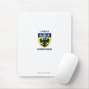 Mouse pad - coat of arms of L'Aigle - Normandy