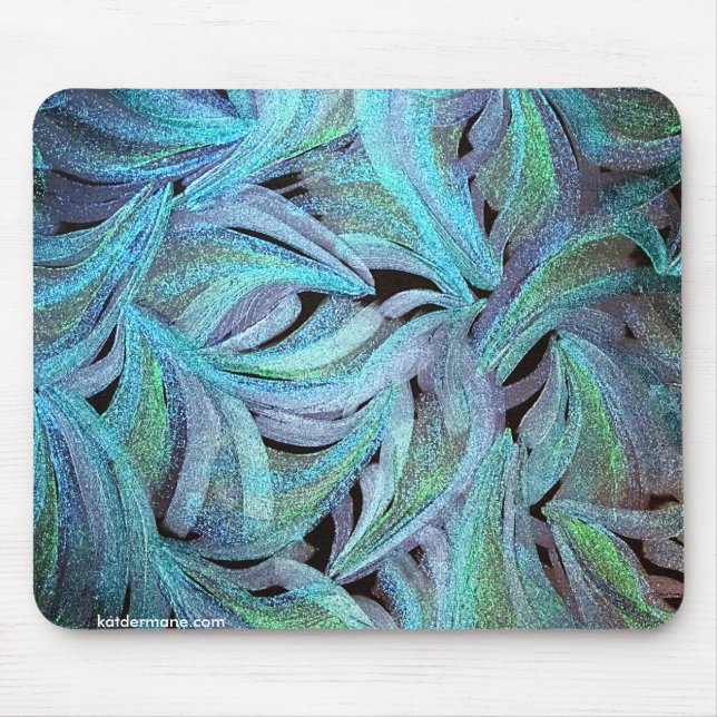 Mouse Pad - "Deep Ocean Fans" (Front)