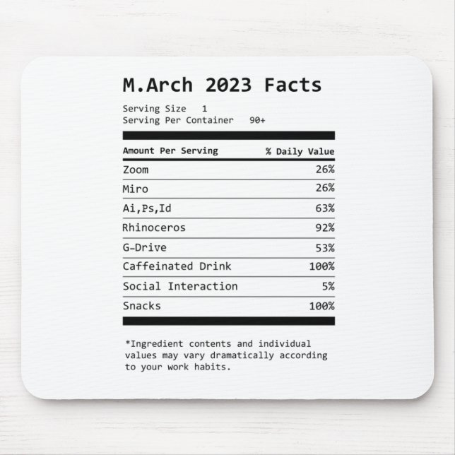 Mouse Pad - Design 2 (Front)