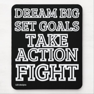 mouse pad "DREAM BIG..."