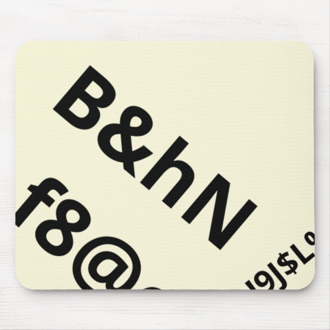 Mouse Pad for w? (Front)