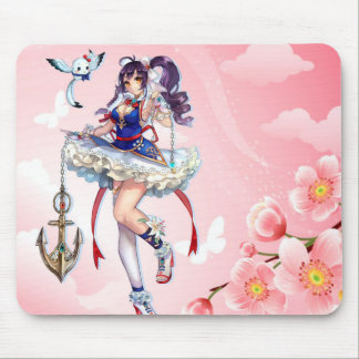 Mouse pad Girl Anime collection