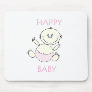 Mouse Pad, Happy Baby Pad