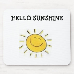 mouse pad, HELLO SUNSHINE Pad