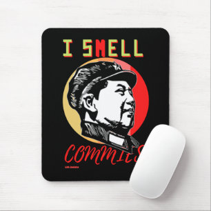 mouse pad "I SMELL COMMIES 2 : MAO"