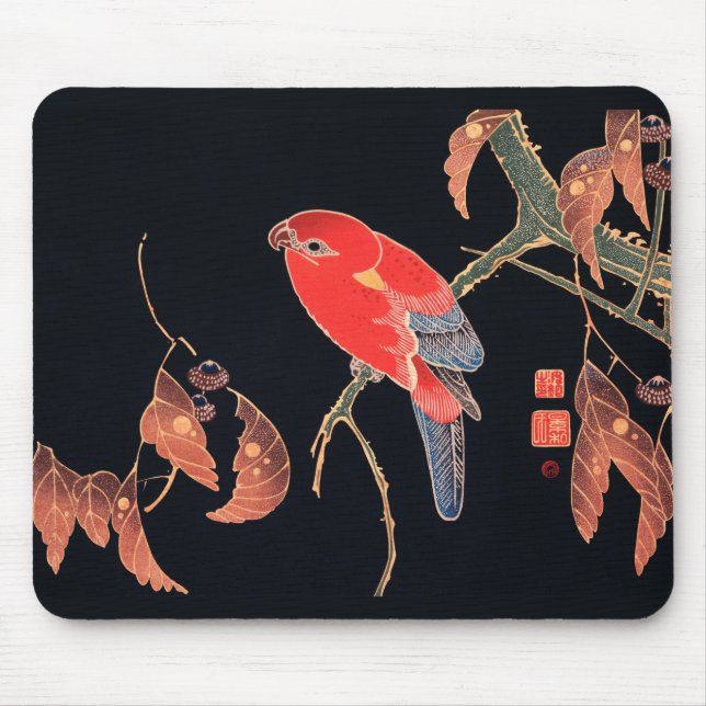 MOUSE PAD: JAPANESE WOODBLOCK MOUSE MAT (Front)