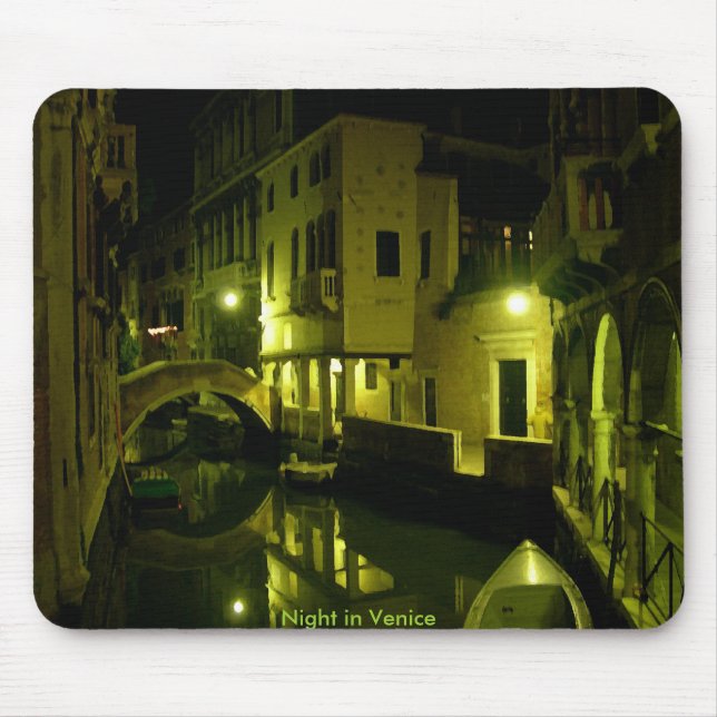 mouse pad, Night in Venice Pad (Front)