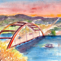 Mouse Pad -Pennybacker Bridge