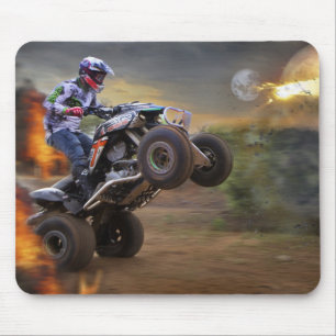 Mouse Pad Quad Bike jump to a Porthole
