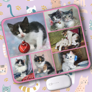 MOUSE PAD - Six Cute Kittens on a Mouse Pad