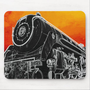 MOUSE PAD - Sunset Train