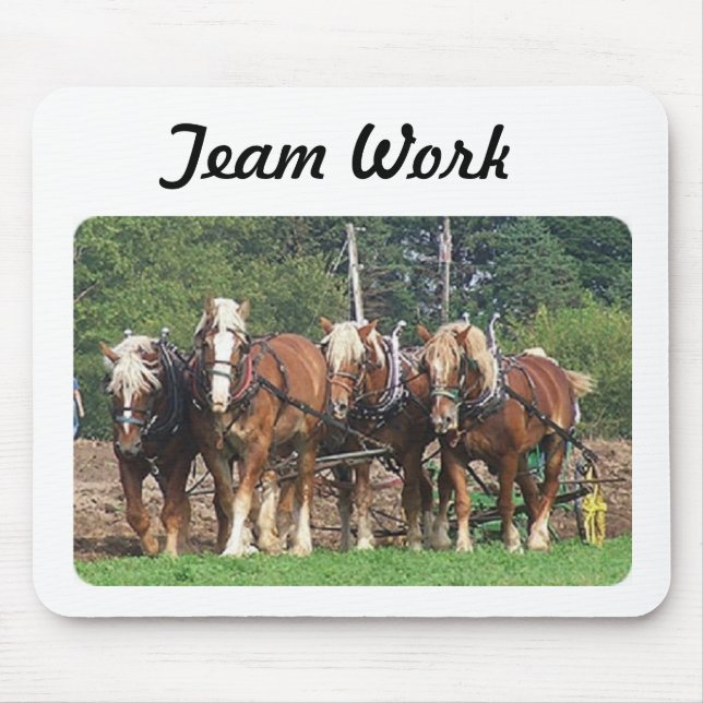 Mouse Pad Team Work (Front)