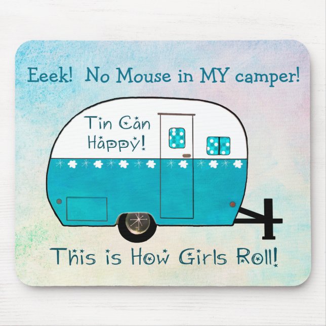 MOUSE PAD | Vintage Camper (Front)