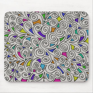 Mouse Pad With Abstract Design