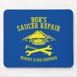 Mouse pad with BSR logo