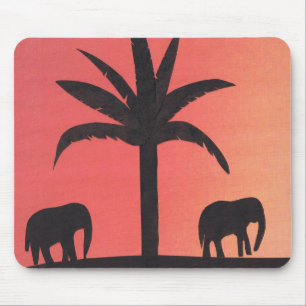 Mouse Pad with Elephant Design