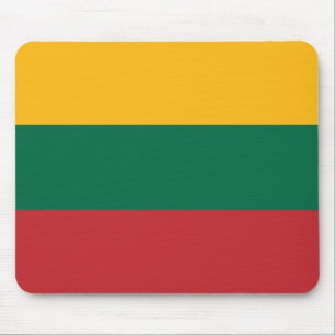 Mouse pad with Flag of Lithuania