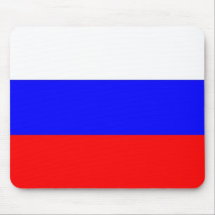 Mouse pad with Flag of Russia