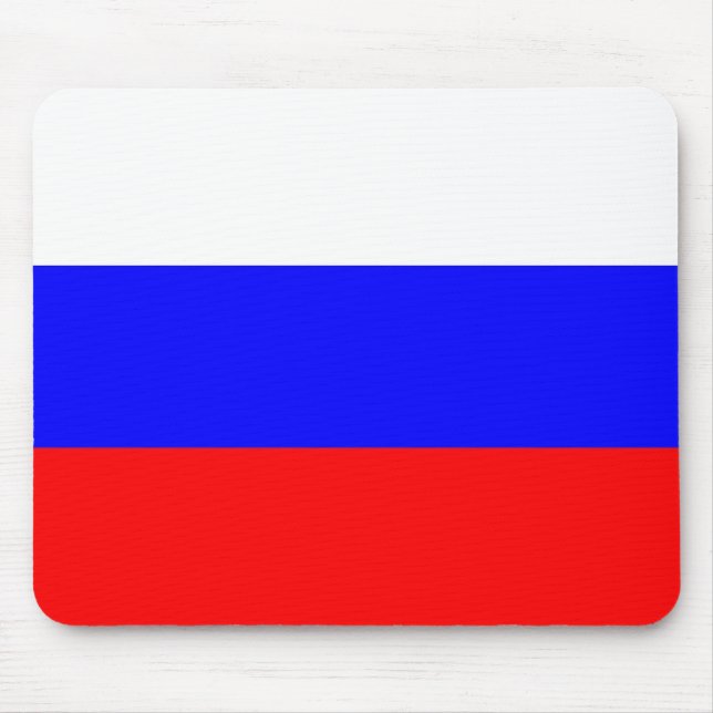 Mouse pad with Flag of Russia (Front)