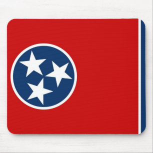 Mouse pad with Flag of Tennessee State - USA
