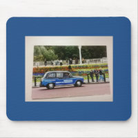 Mouse Pad with Photo of Continental Airlines Ad