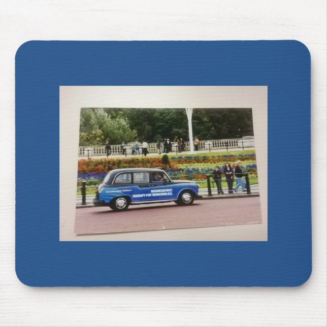 Mouse Pad with Photo of Continental Airlines Ad (Front)