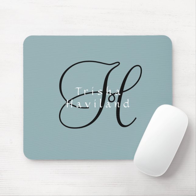Mouse Pad with Your Name in Any Colour HAMbyWG (With Mouse)