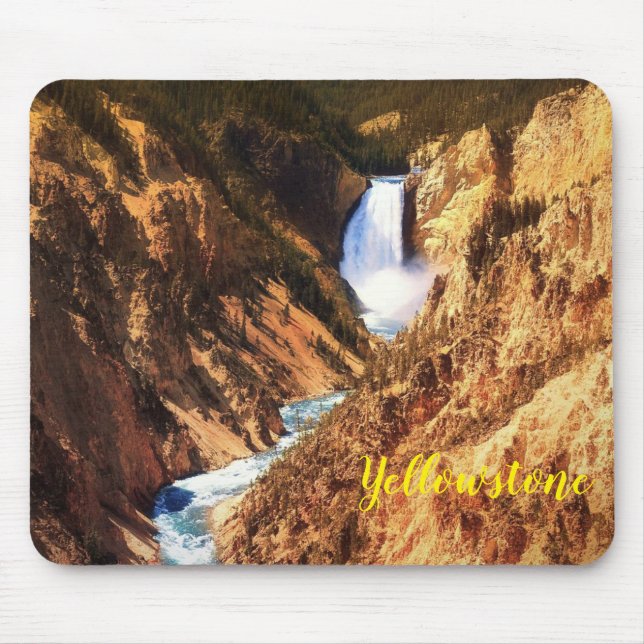 Mouse Pad-Yellowstone Falls Pad (Front)